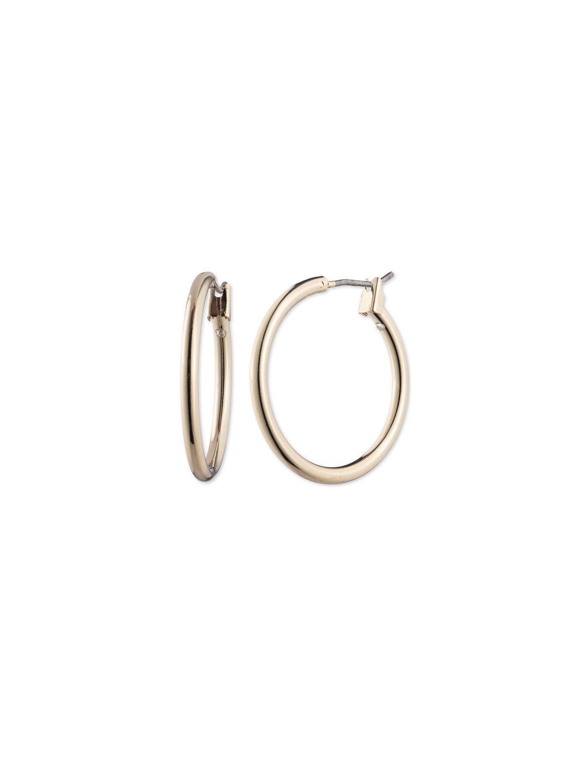 Anne Klein Gold-Tone Medium Gold-Tone Hoop Earrings