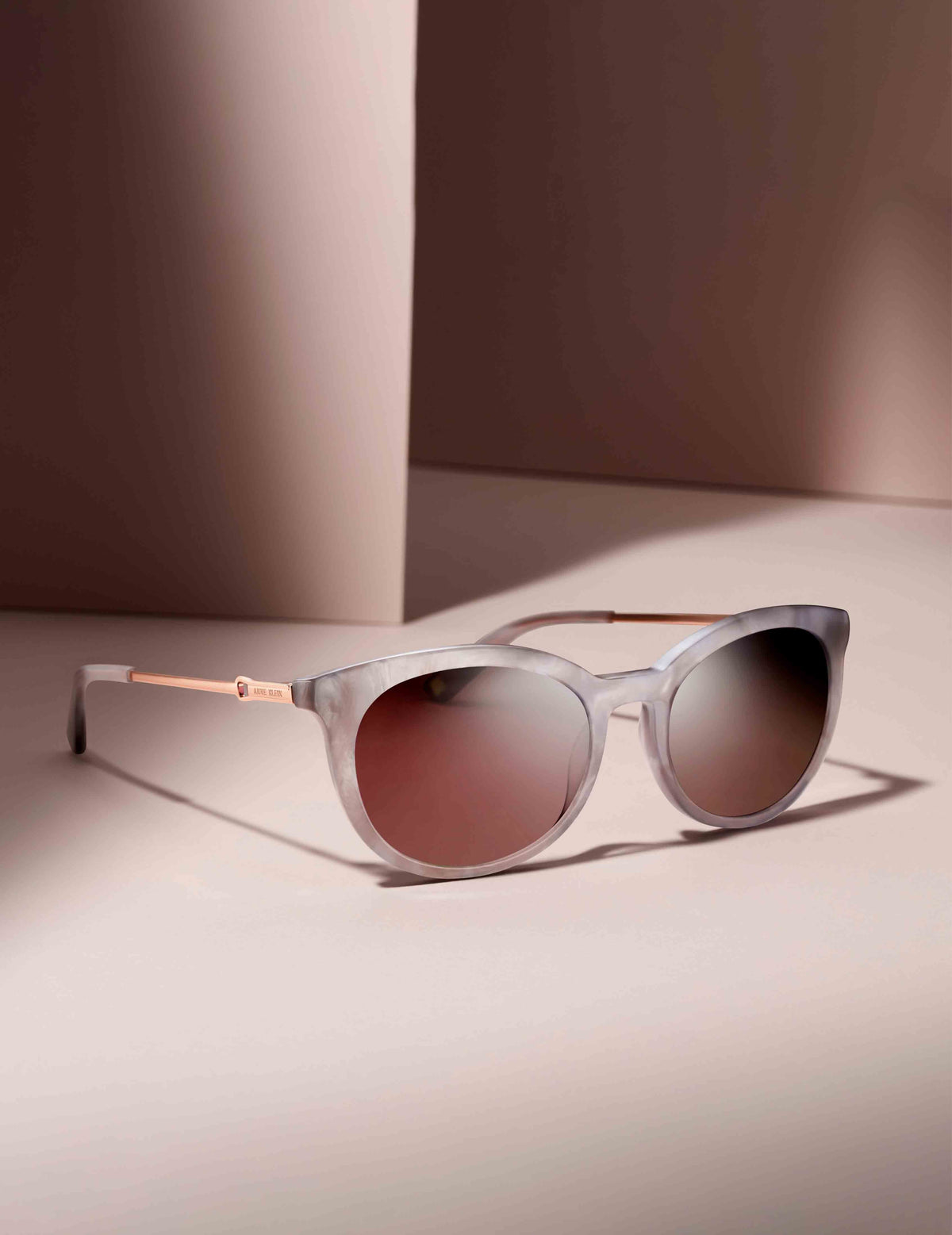 Anne Klein Vintage Rounded Rectangle Sunglasses