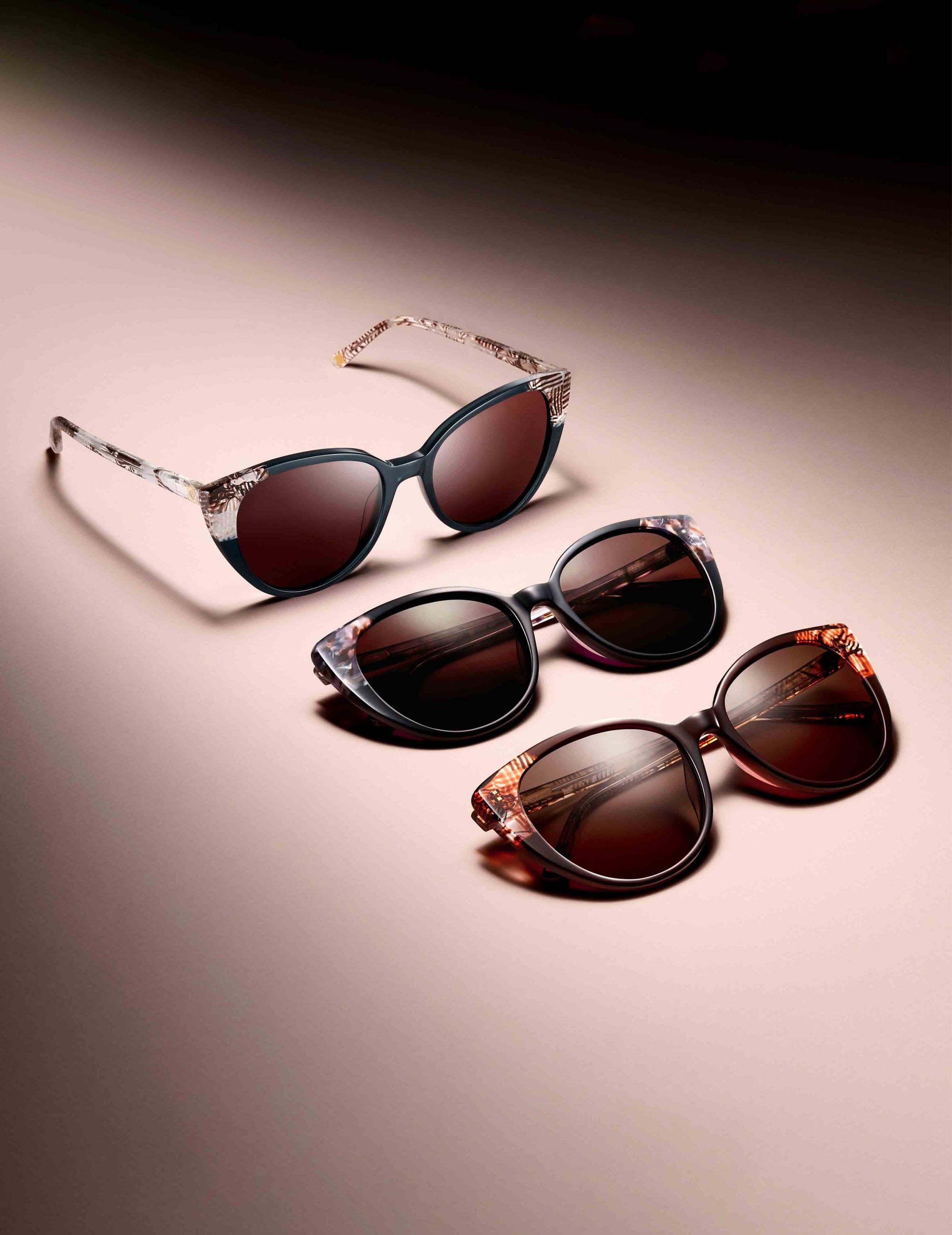 Anne Klein  Uplifting Rounded Cat-eye Sunglasses