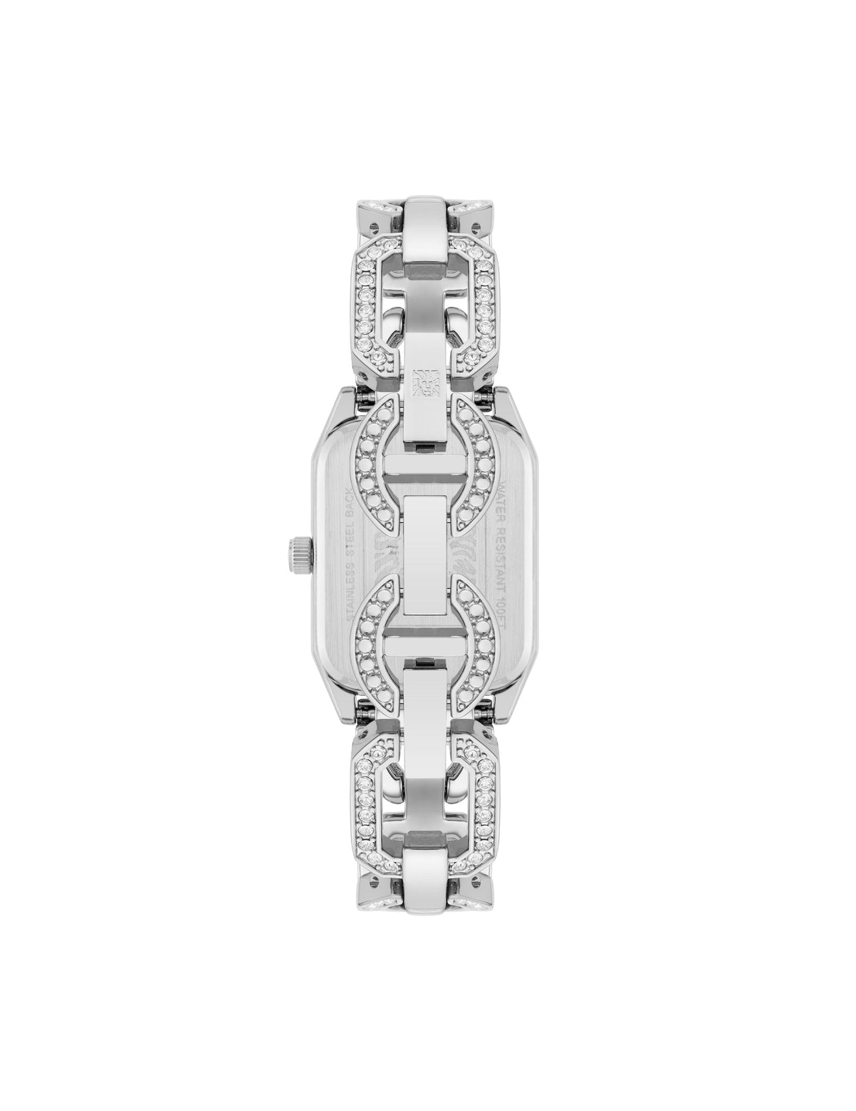 Anne Klein  Crystal Accented Open Link Watch