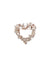 Anne Klein Rose Gold Tone Boxed Heart Brooch