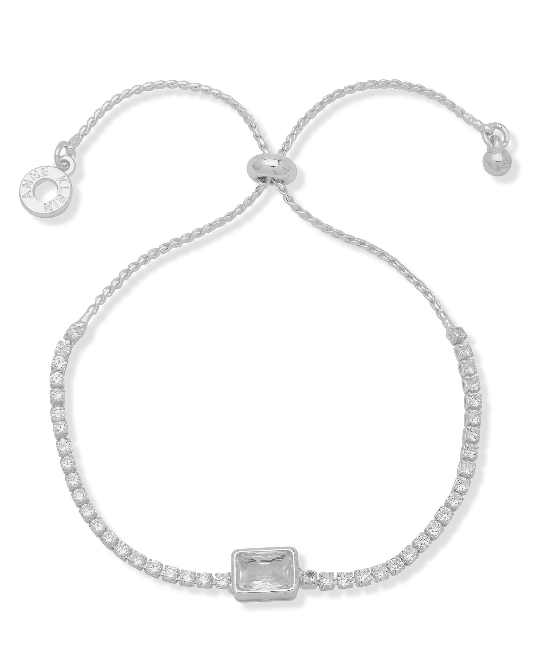 Pandora Moments Studded Chain Slider Bracelet | Sterling silver | Pandora US