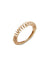 Anne Klein Gold Tone Swirl Bangel Bracelet