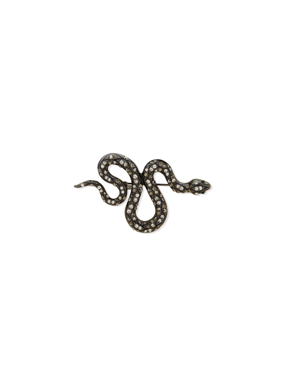 Anne Klein Silver Tone Snake Pin