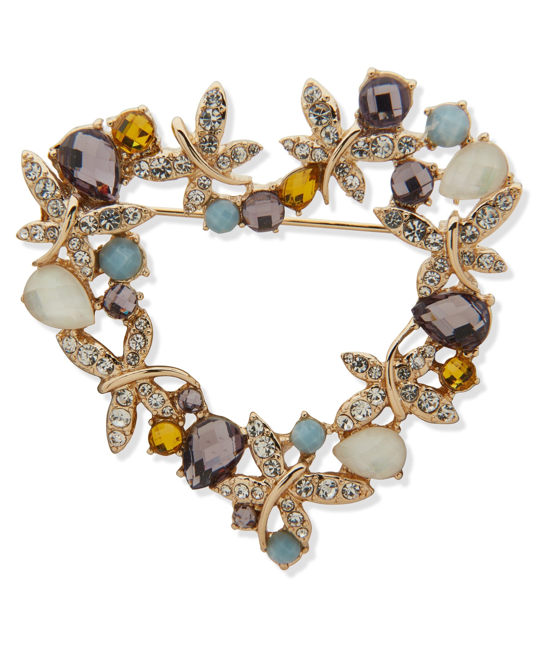 Heart Wreath Pin The Jewelry Group