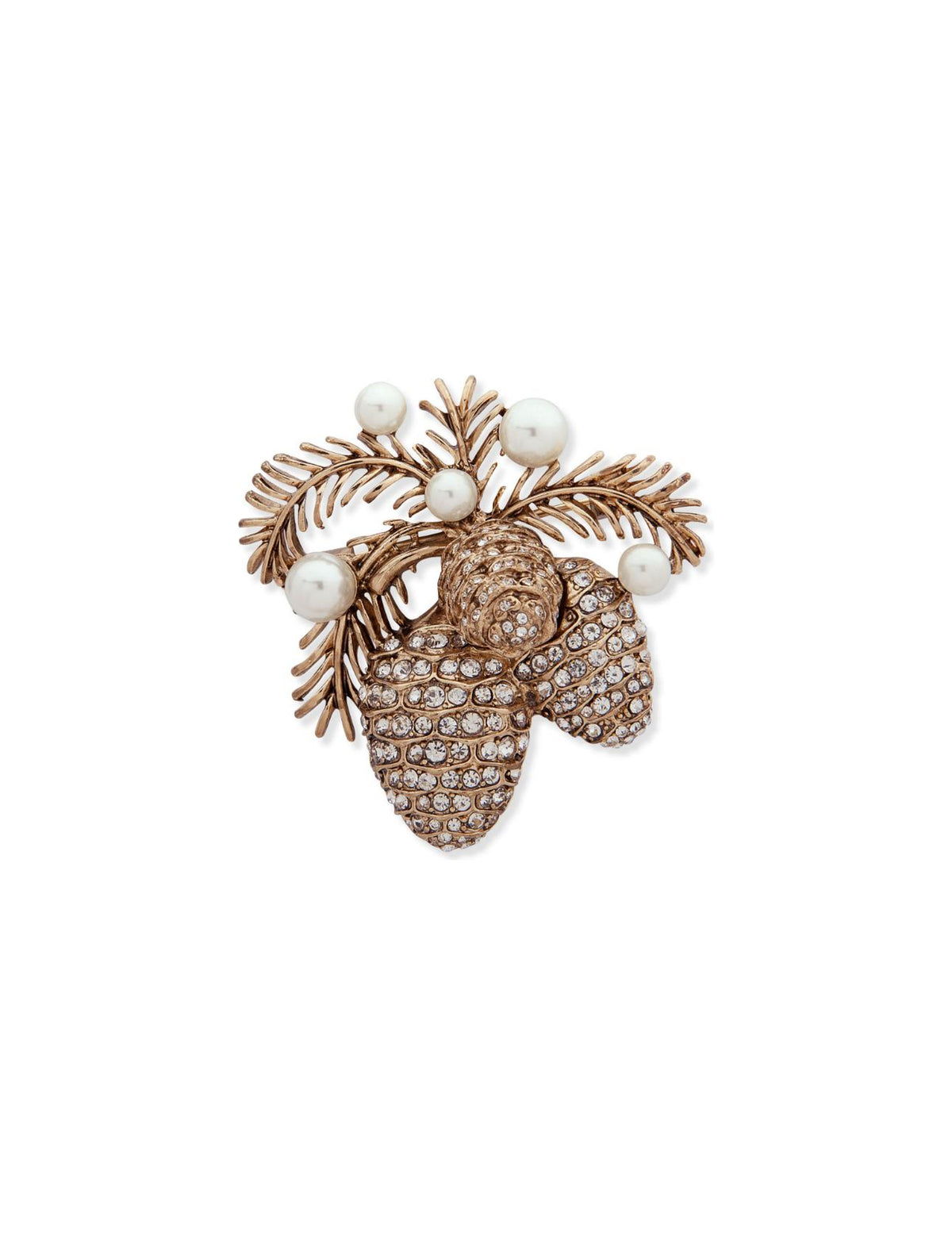 Pine Cone Boxed Brooch
