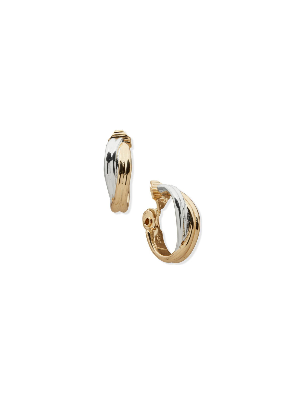 Twisted Hoop Clip Earrings