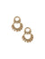 Anne Klein Gold Tone Gold Double Drop Swirl Earring