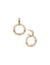 Anne Klein  Open Ring Huggie Earrings