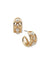 Anne Klein Gold Tone 22MM Gold C-Hoop Earring