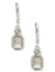 Anne Klein Silver Tone Drop Earring - Silver