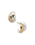 Anne Klein Silver Tone Mixed Metal Earring