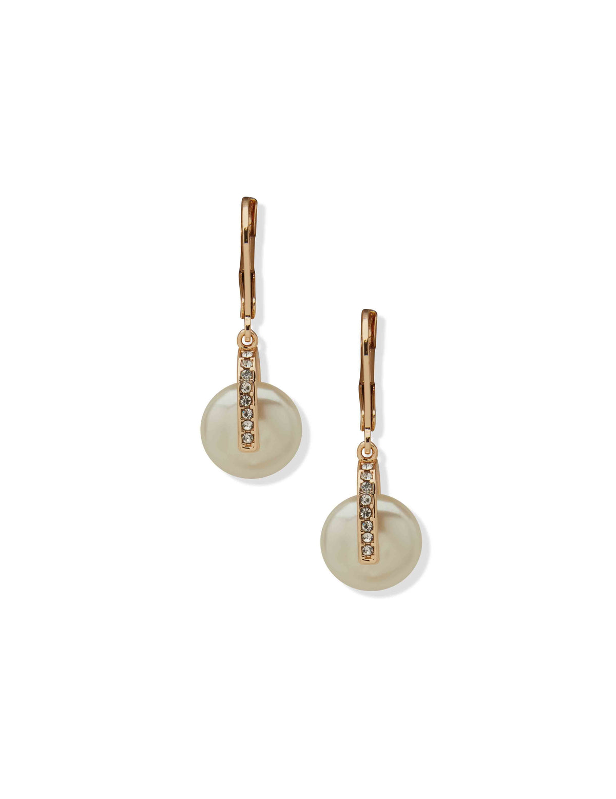 Anne Klein Pearl Drop Earrings