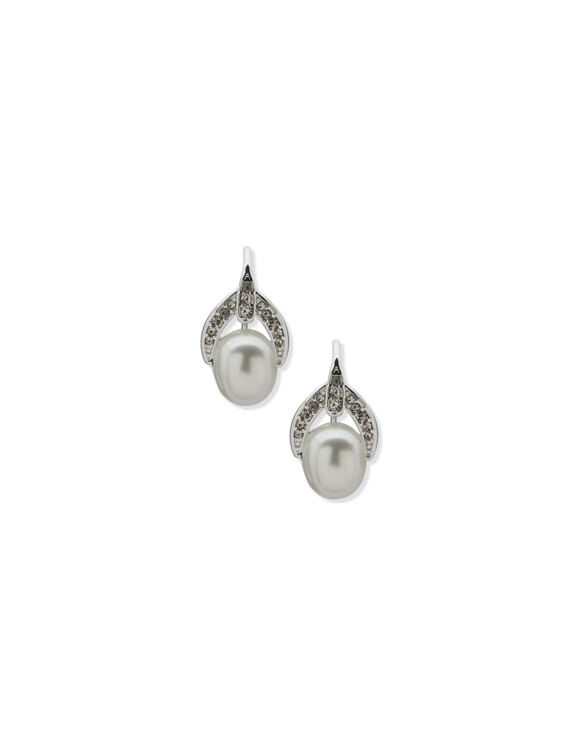 Pearl Stone Drop Earrings