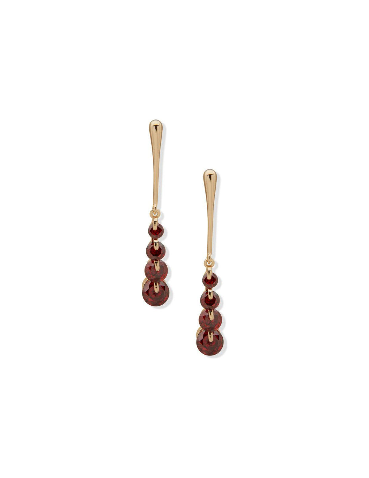 Rounded Linear Earrings