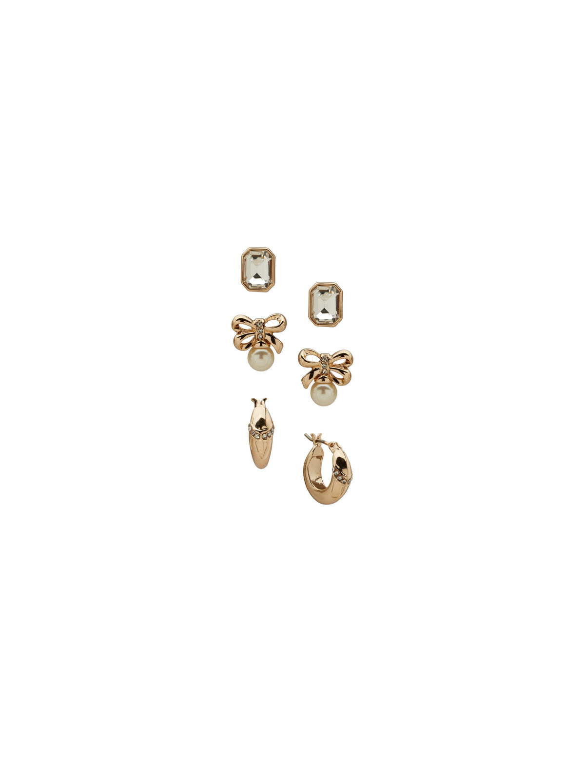 Pierced Drop Earrings