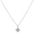 Anne Klein Silver Tone Crystal Snowflake Pendant Necklace