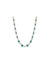 Anne Klein Gold Tone Emerald Crystal Necklace