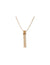 Anne Klein Gold Tone Mesh Pendant Necklace