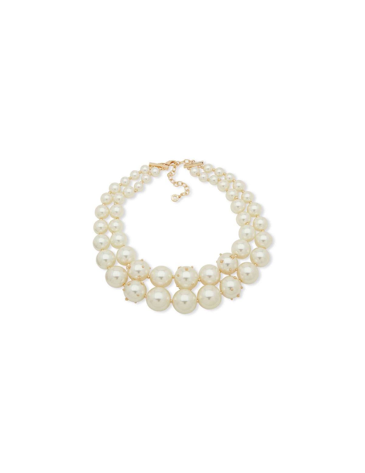 Anne Klein  Chunky Pearl Torsade Necklace