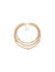 Anne Klein Gold Tone Wheat Chain Necklace