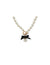 Anne Klein Gold Tone Bow Toggle Necklace - Gold/Pearl