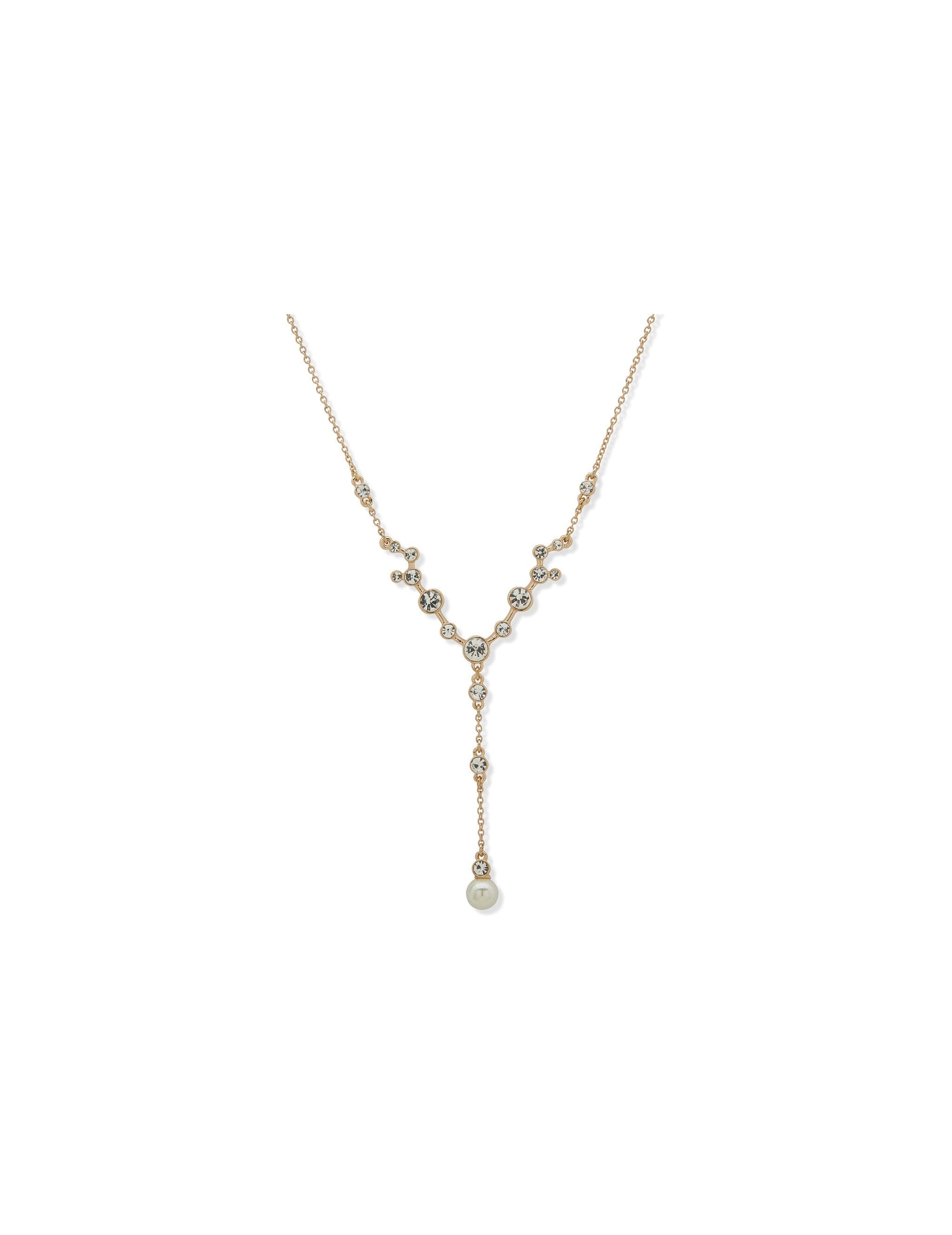16-Inch Stone and Y-Necklace The Jewelry Group