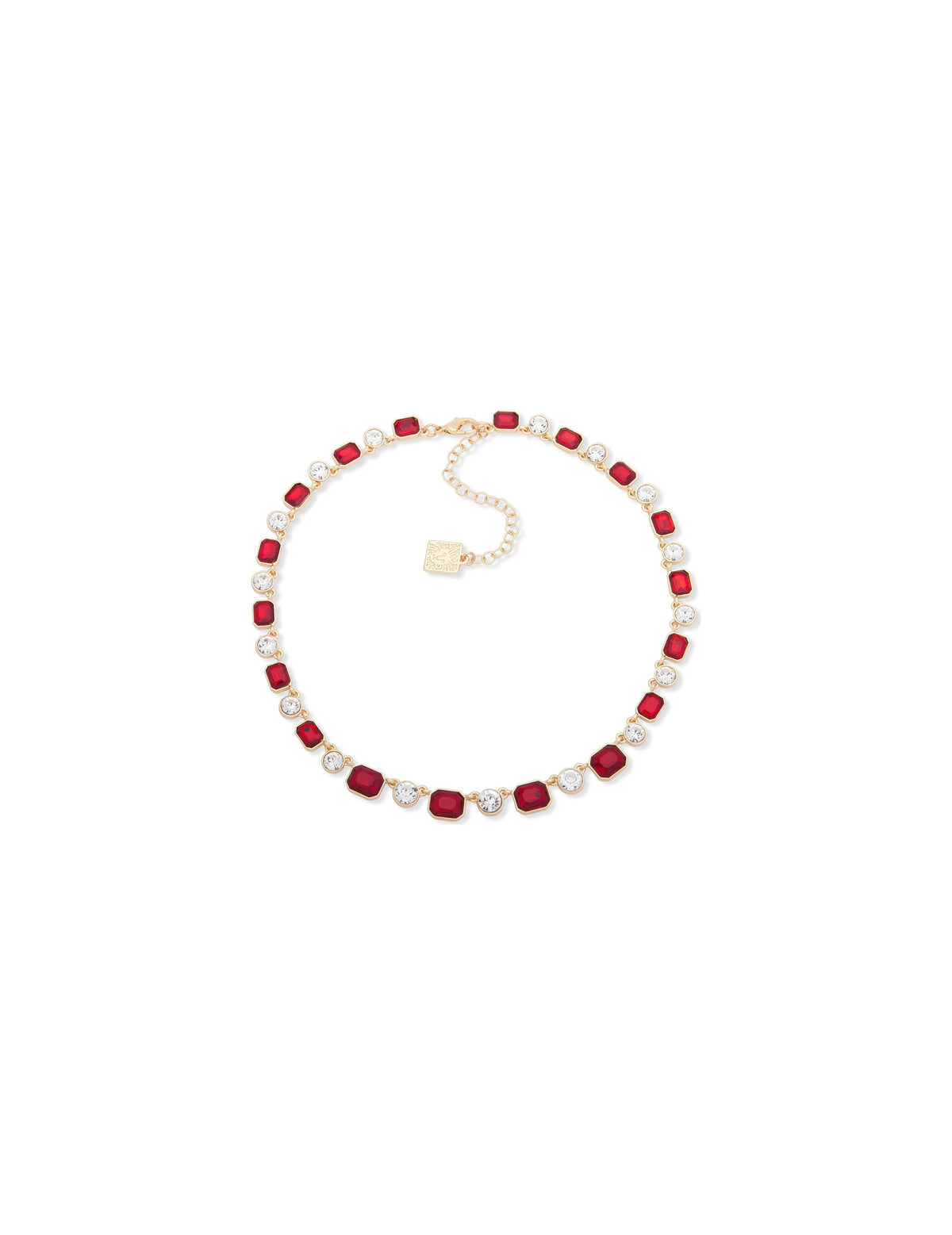 Anne Klein Gold Tone Siam Collar Necklace