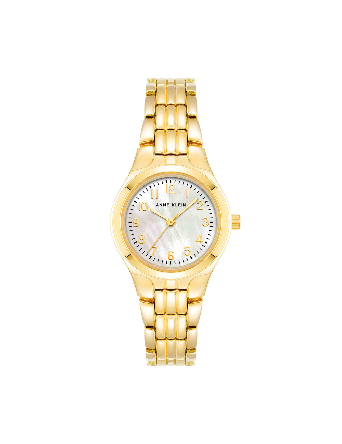 Anne Klein Gold-Tone Classic Easy To Read Dial Watch