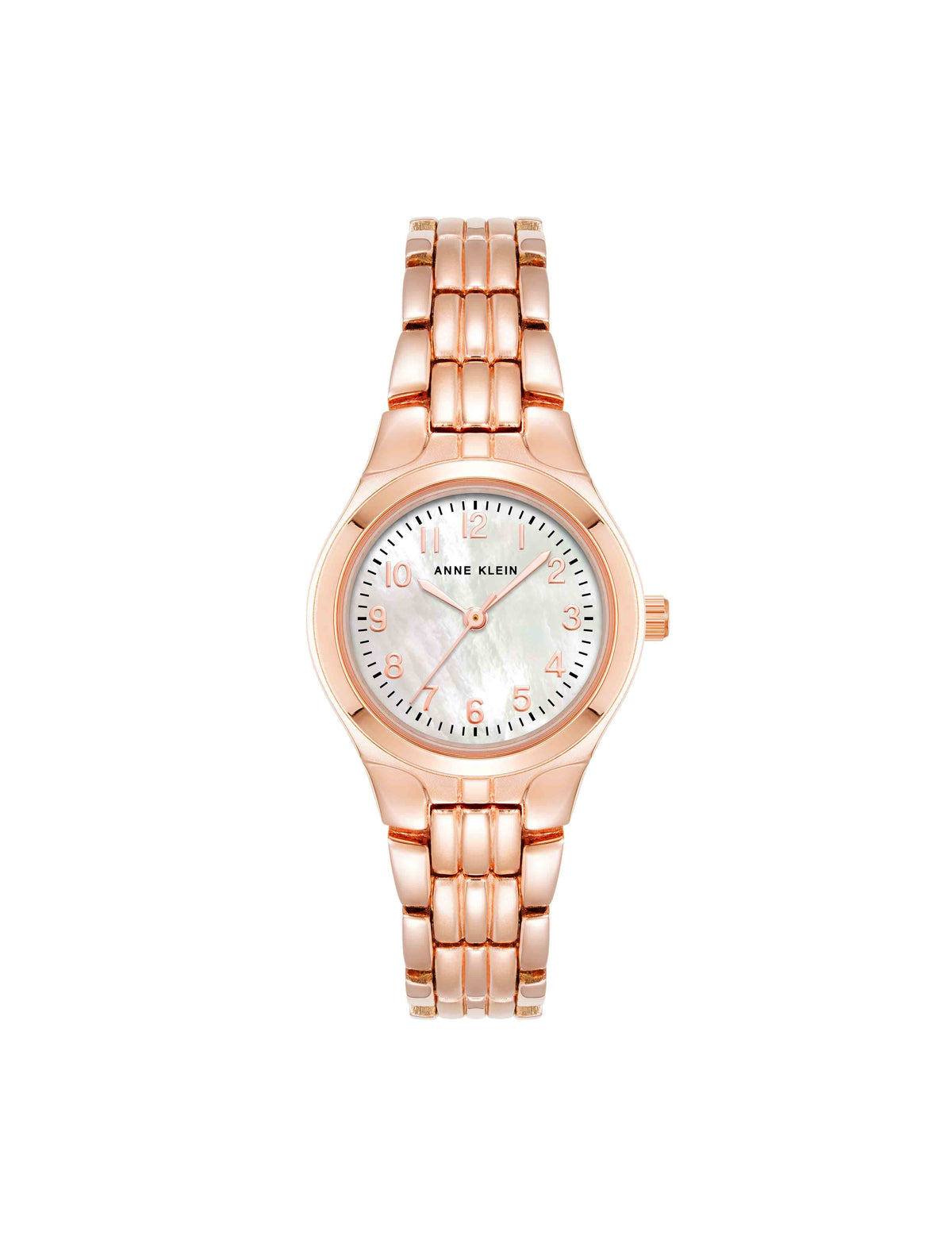 Anne Klein Rose Gold-Tone Classic Easy To Read Dial Watch