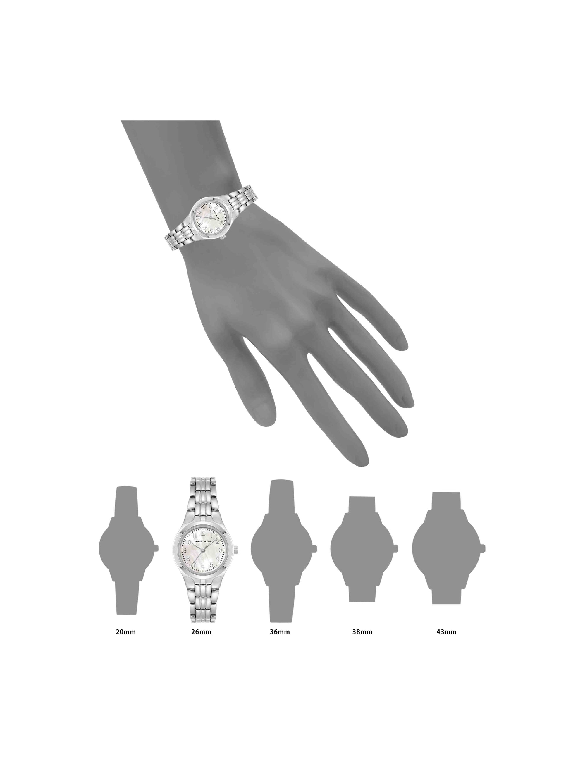 Anne Klein  Classic Easy To Read Dial Watch