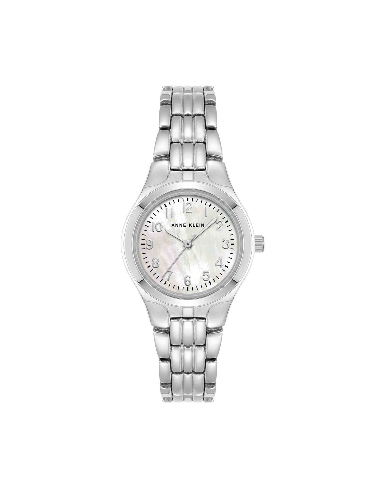 Anne Klein Silver-Tone Classic Easy To Read Dial Watch