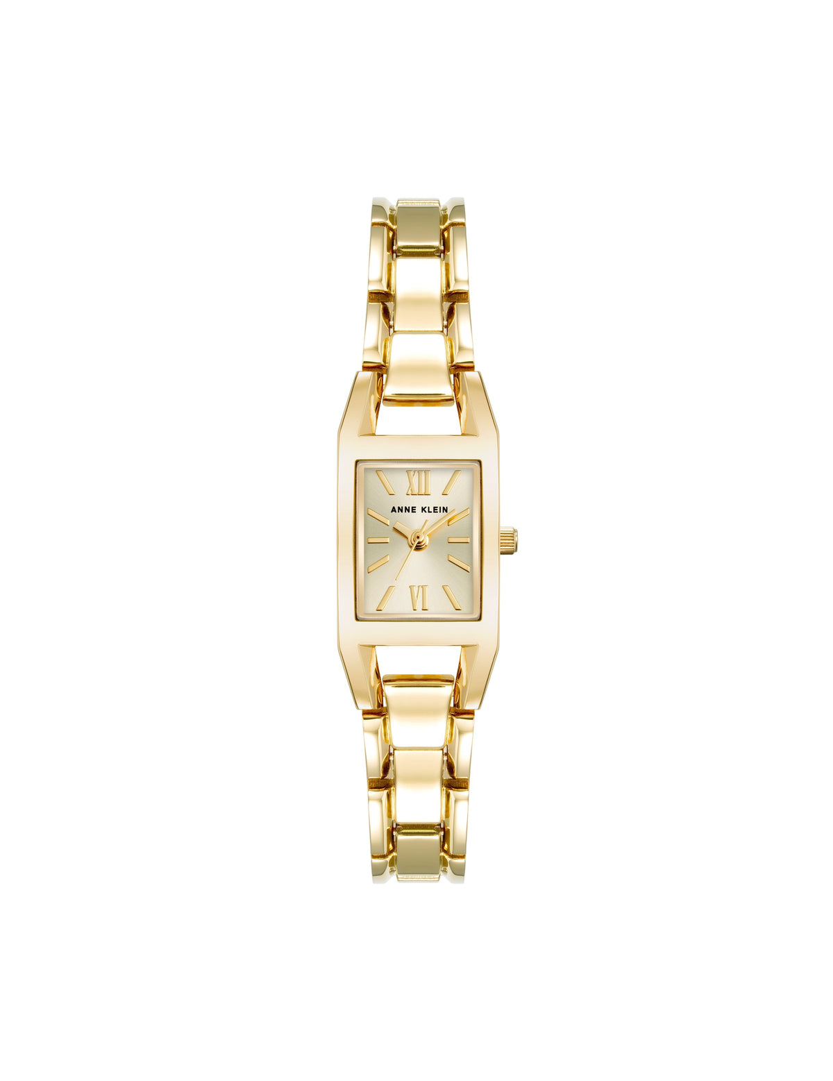 Anne Klein Gold-Tone Petite Bracelet Watch With Case