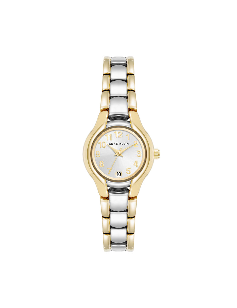 Anne Klein Two-Tone Easy-to-Read Bracelet Watch