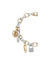 Anne Klein  Crystal Accented Charm Bracelet Watch