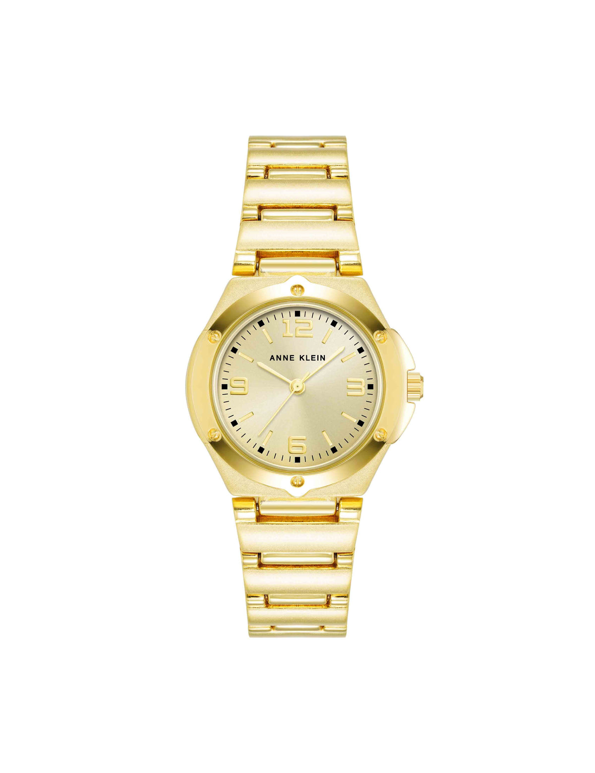 Anne Klein Gold-Tone Everyday Metal Bracelet Watch