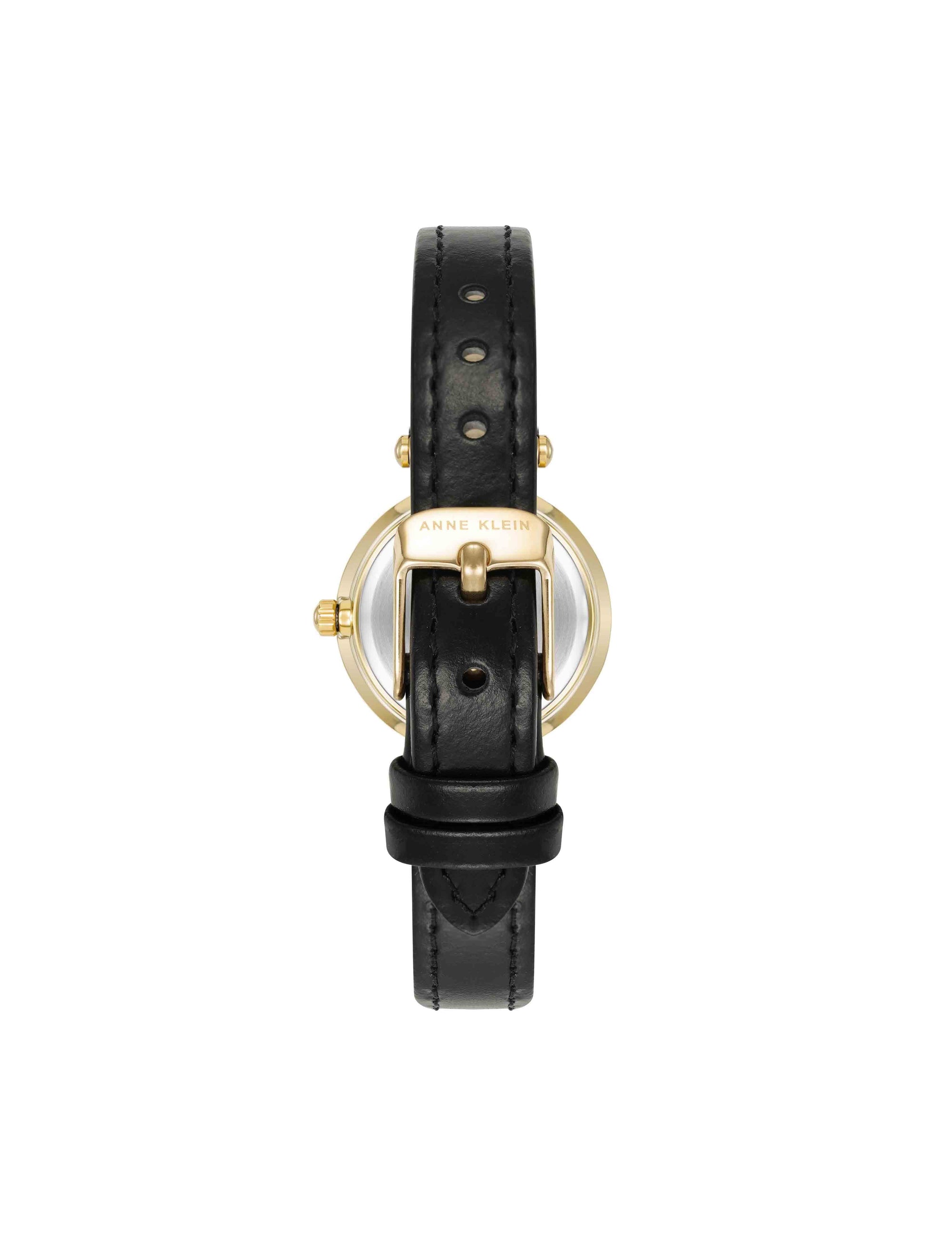 Essential Leather Strap Watch Anne Klein