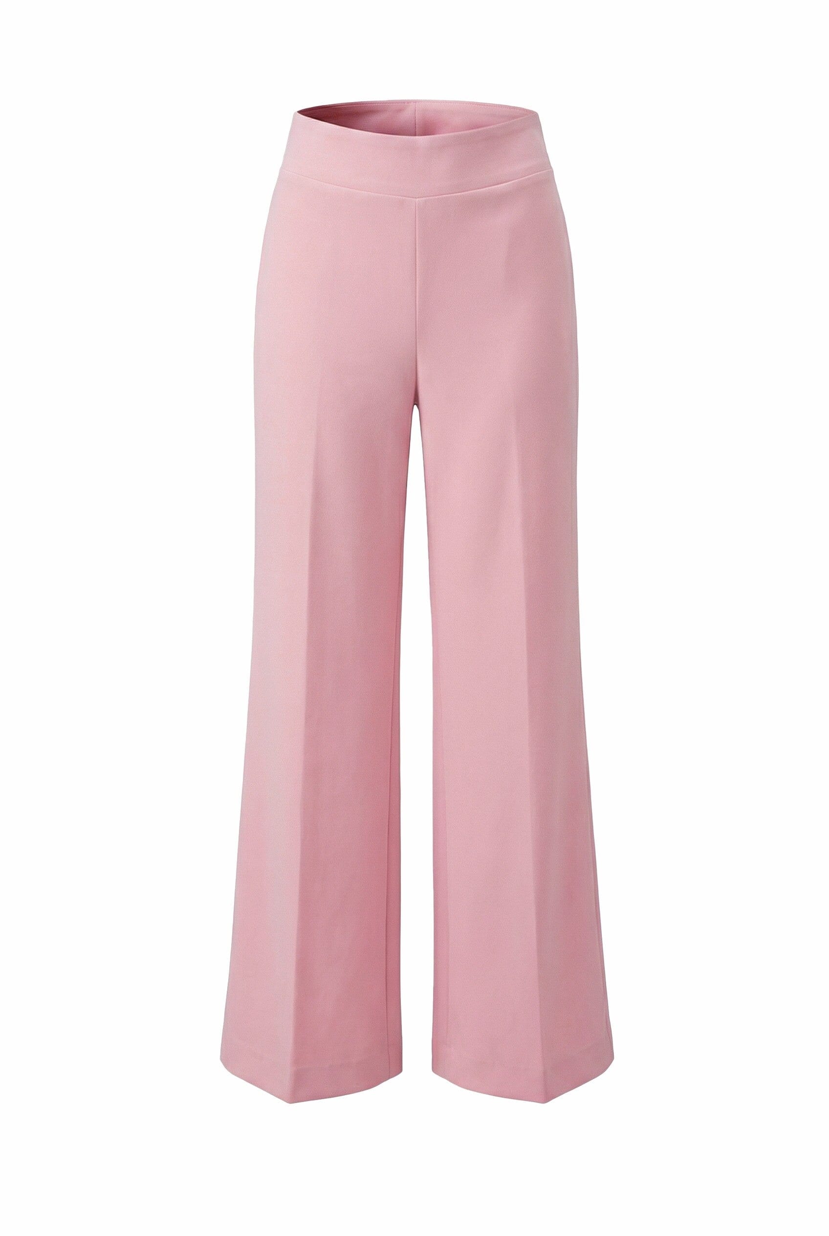 Anne Klein Rose Water High Rise Pull On Wide Leg Pants