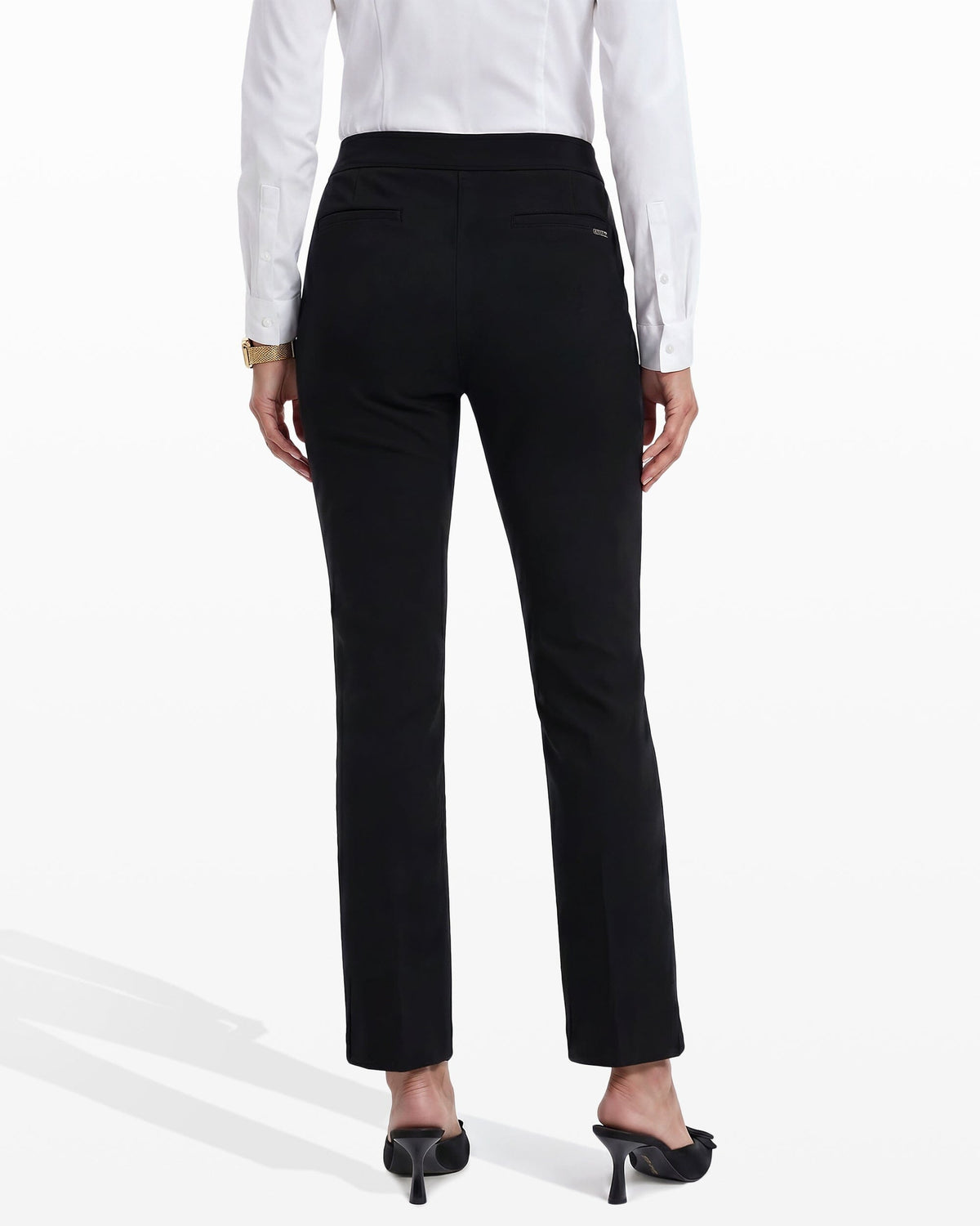 Anne Klein Petite Boot Cut Trouser Pant