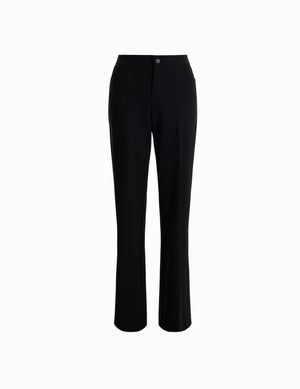 Anne Klein BLACK Petite Boot Cut Trouser Pant