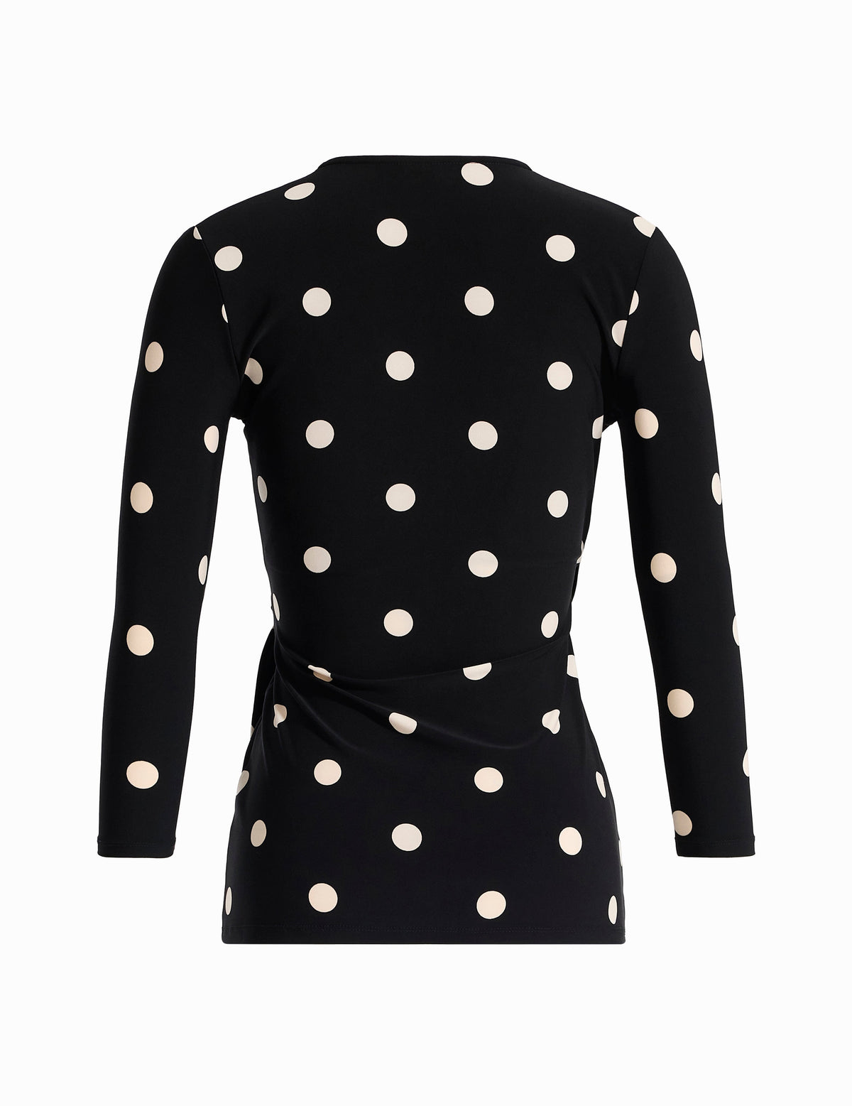 Anne Klein Printed Faux Wrap Top
