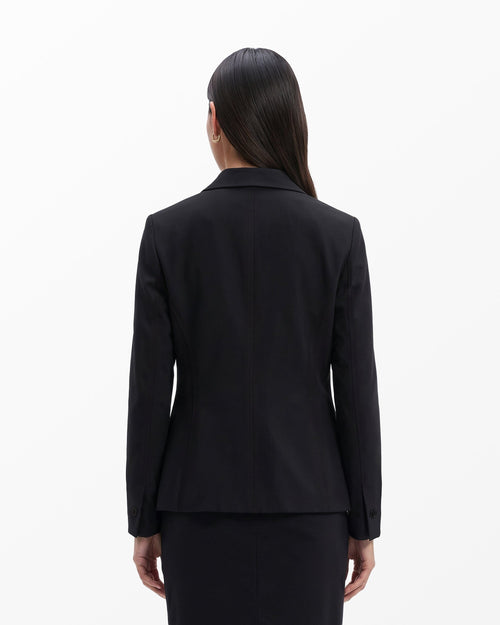 Anne Klein Notch Collar 2 Button Jacket