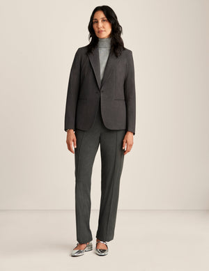 Melange Single Button Jacket Clothing Kasper