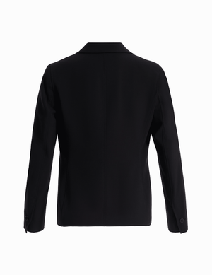 Notch Collar Blazer With Princess Seam Clothing Kasper