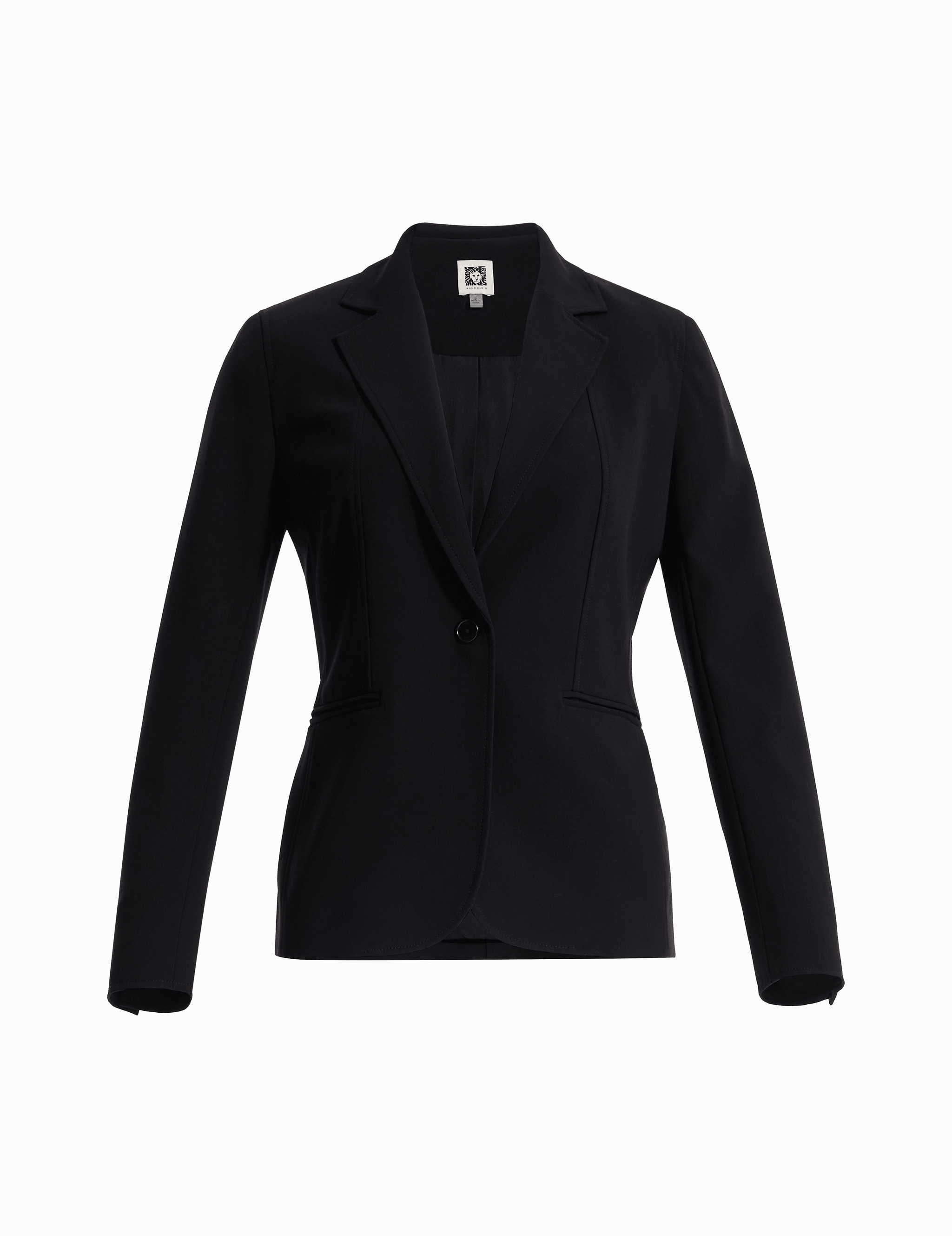 Notch Collar Blazer with Princess Seams | Anne Klein Notch Collar Blazer with Princess Seams | Anne Klein