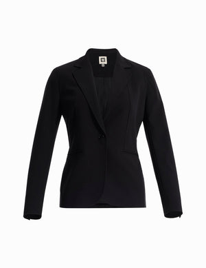 Notch Collar Blazer With Princess Seams Clothing Kasper