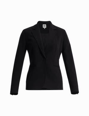 Notch Collar Blazer With Princess Seam Clothing Kasper