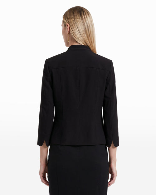 Anne Klein Stand Collar Blazer