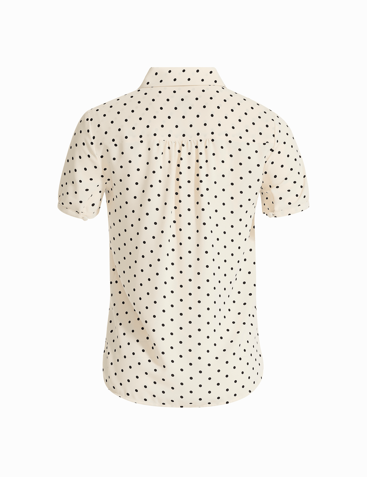 Anne Klein Button Down Blouse With Cap Sleeve