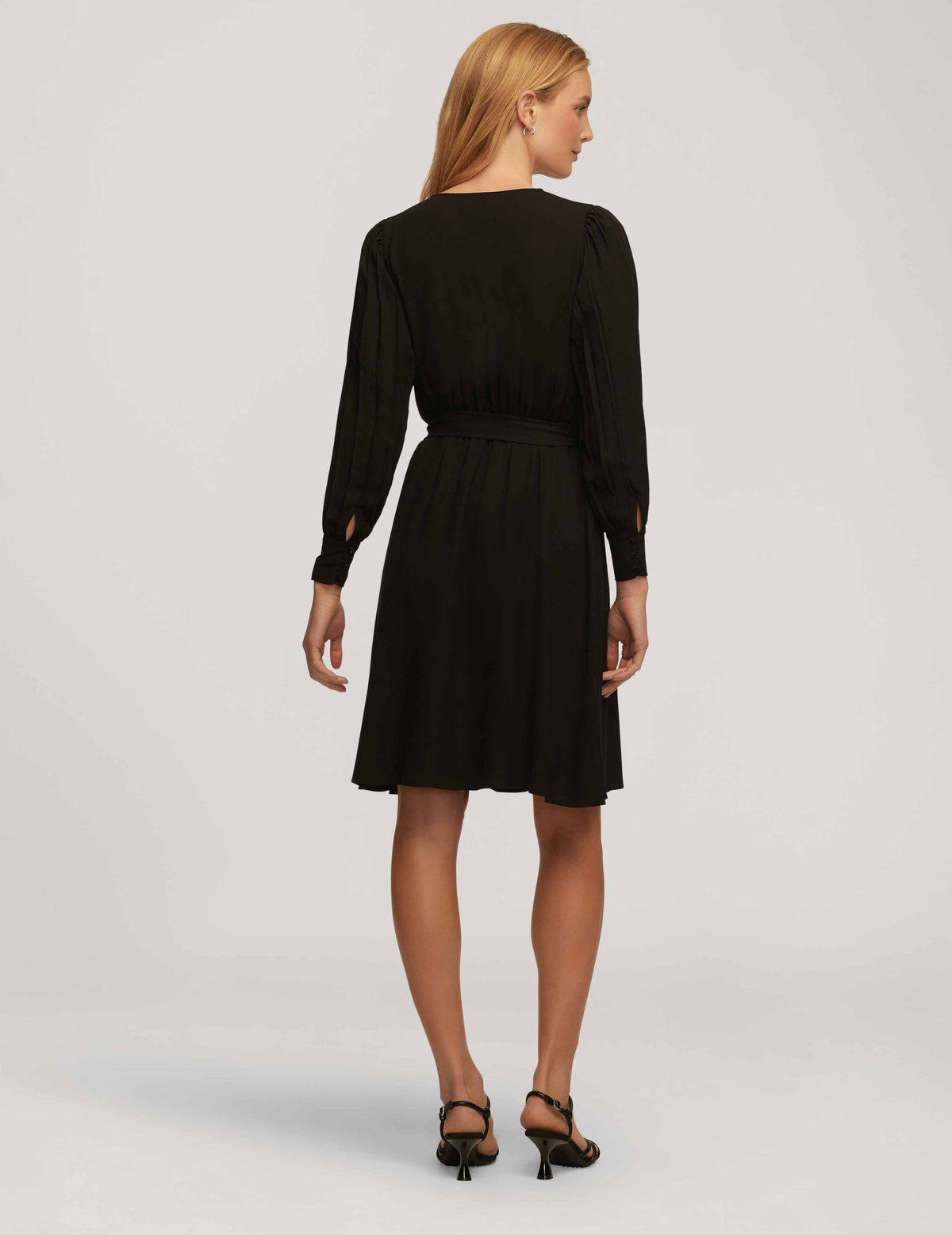 Anne Klein  Pleated Sleeve Dress- Sale